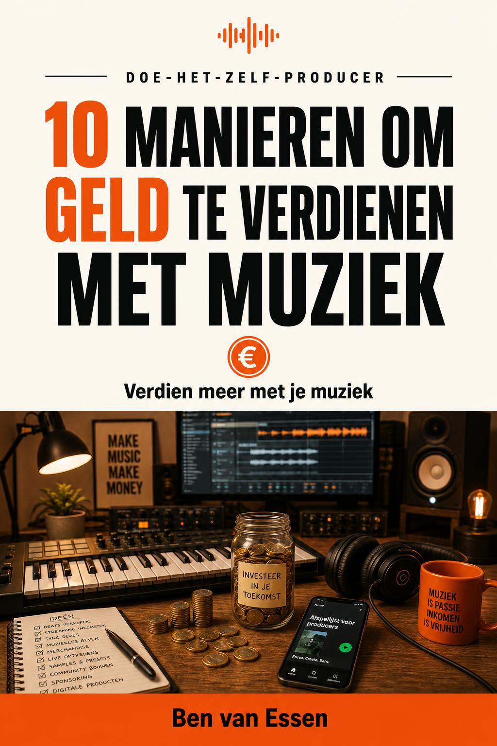 Cover van 10 Manieren Om Geld Te Verdienen Met Muziek